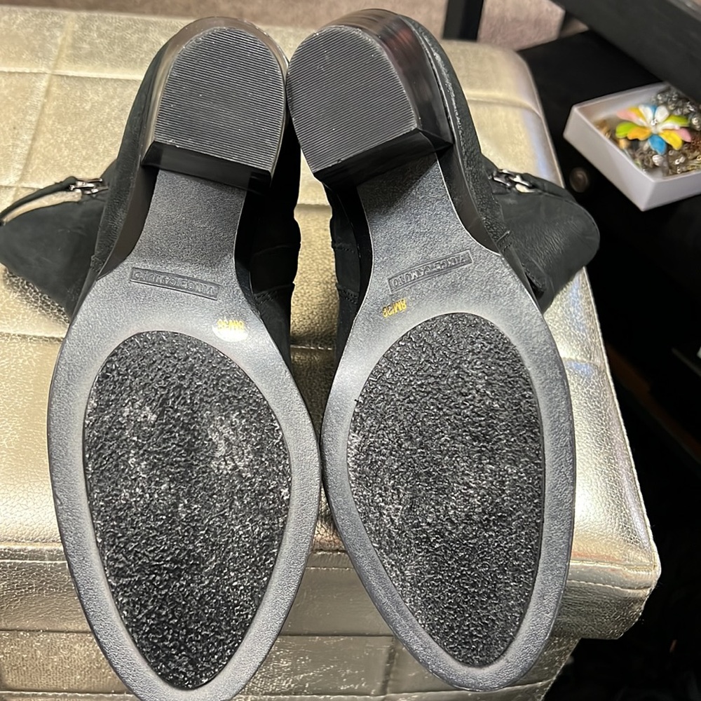 Vince Camuto leather zip boots - Picture 9 of 12